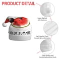 thumbnail image 6 of Cauagu Watermelon Gnome for Adult Christmas Hat,1-Pack Xmas Holiday Hat Santa Hat for Women & Men Festive Headwear Accessories Fit for Christmas/New Year/Party, 6 of 6