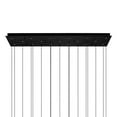 thumbnail image 2 of CWI Lighting Greta Integrated LED Black Chandelier, 2 of 6