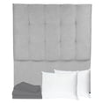 thumbnail image 1 of Cabecera Matrimonial Kinzo Gris+Almohada Oso 2+Sabanas Basic, 1 of 7