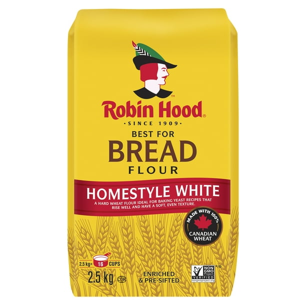 Robin Hood à pain  farine blanc de ménage 2.5kg 2,5 Kg
