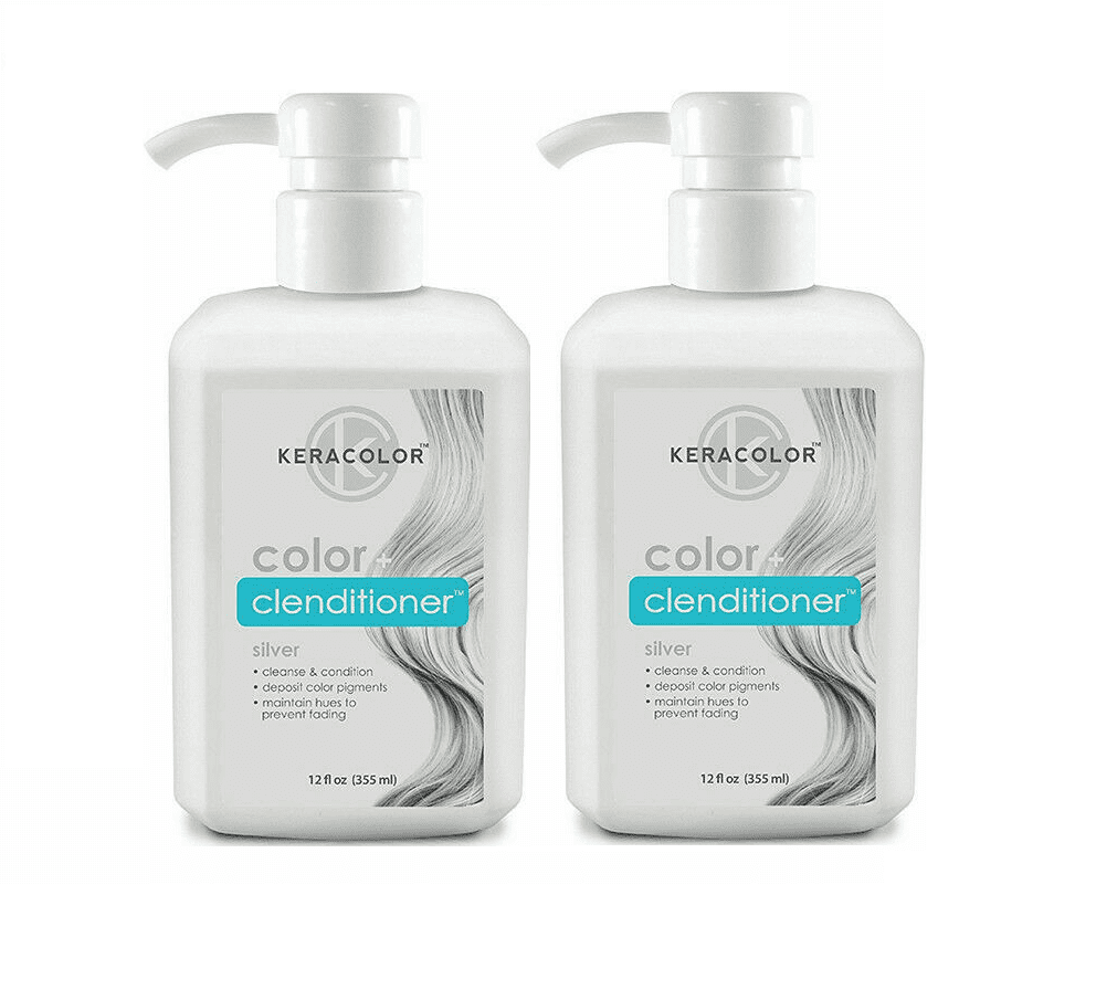 Keracolor Color Plus Clenditioner Platinum 12 Ounce 2 Pack Walmart