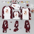 thumbnail image 5 of Pijamas de Navidad Para La Familia Trajes A Juego Hombres Papá Impreso Blusa Tops + Conjunto de Pantalones Odeerbi ODB190408, 5 of 5
