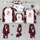 thumbnail image 5 of Pijamas de Navidad Para La Familia Trajes A Juego Moda Mujer Mamá Impreso Top + Pantalones Conjunto Odeerbi ODB190415, 5 of 5