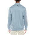thumbnail image 2 of VINTAGE SUMMER mens  Performance Fleece 1/4-Zip Mock Pullover, m, Blue, 2 of 3