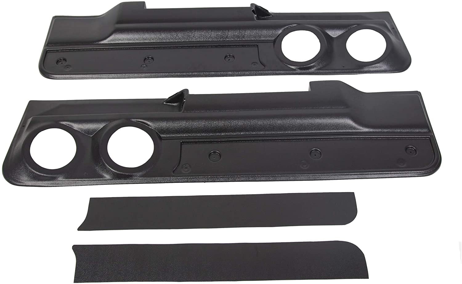 Kojem Lower Door Panel Set 2-speaker Compatible with 1978-1988 Monte Carlo Malibu (2dr) & El Camino Cutlass Regal