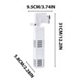 thumbnail image 3 of DPTALR Fish Tank Filter Three In One Filter Pump Circulation System Small Water Purification Pump Built In Aquarium, 3 of 9