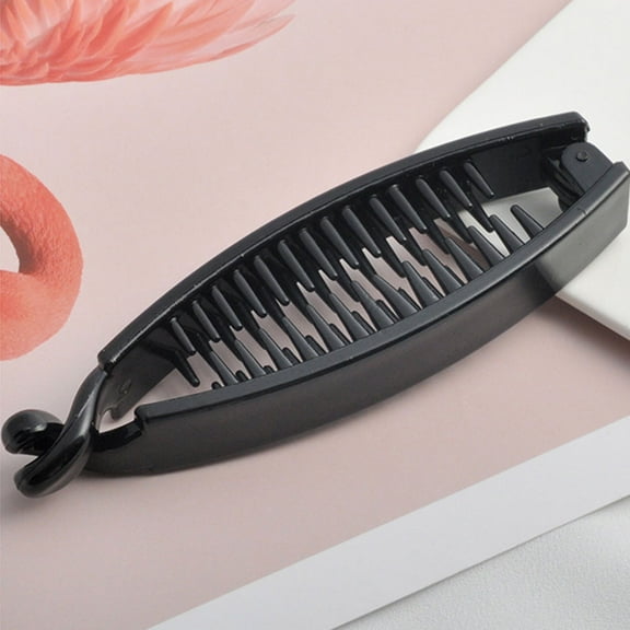 ELAYARD Large Banana Clips Plastic Durable Women Parties 6PCS