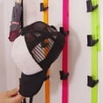 thumbnail image 5 of Over Door Straps Hanger 8 Hooks Adjustable Hat Bag Clothes Coat Rack Organizer, 5 of 5