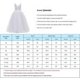 thumbnail image 2 of YAZI  Flower Girls Lace Bridesmaid Dress Long A Line Wedding Pageant Dresses Tulle Party Gown, 2 of 13