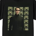 thumbnail image 2 of The Matrix Neo Many Screens on Black Adult T-Shirt-5XL, 2 of 3