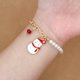thumbnail image 1 of JETSHARK regalos de Navidad joyería pulsera de perlas Santa Claus copo de nieve alce árbol de Navidad calcetín pulsera pulsera de Navidad, 1 of 4