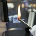 thumbnail image 5 of Permanent Match  Lighter With Key Chain Silver, 5 of 7