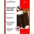 thumbnail image 1 of Indonesian Extract Grade Vanilla Beans Grade B - 5 oz for Homemade Vanilla Extract, 1 of 1