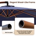 thumbnail image 6 of COSIEST 8ft 360° Rotating Cantilever Umbrella，Outdoor Patio Umbrella, 6 of 7