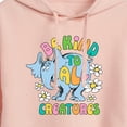 thumbnail image 3 of Horton Hears a Who - Be Kind To All Creatures  - Juniors Cropped Pullover Hoodie, 3 of 5