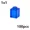 1x1-Clear Dark Blue, variant on Transparent Thick Building Blocks 1x1 1x2 2x2 2x4 Dots Clear Brick Figures Educational Creative Toy for Kid Compatible Brand
