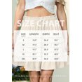 thumbnail image 4 of JWD Women's Short Skirt Summer Pleated Elastic Short Skirt Drawstring Mini Skirts Ivory white S, 4 of 10