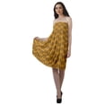 thumbnail image 3 of Moomaya Robes Tube Top pour Femmes Robe d'Été de Plage Poly Crêpe Décontractée Robe d'Été, 3 of 4