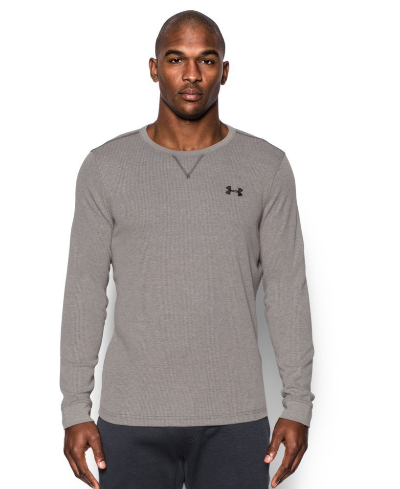 Under Armour Mens Waffle Crew Under Armour Apparel 1281314 