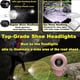 thumbnail image 1 of Faro LED que brilla intensamente Zapatos Lámpara Super brillante para caminar Camping (Rosa), 1 of 2