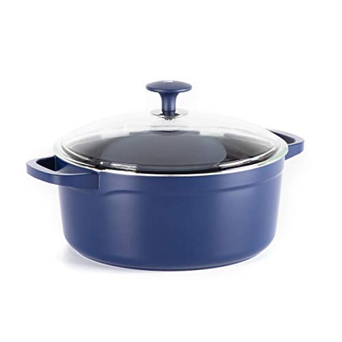 Blue Diamond Cookware Big Batch Ceramic Nonstick Dutch Oven, 5.5QT