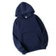 thumbnail image 2 of Sudadera con capucha Sudadera con capucha unisex de algodón Sudadera con capucha que absorbe el sudor Sudadera con capucha, azul oscuro, M seitruly AP000776-24, 2 of 7