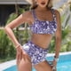 thumbnail image 2 of Conjunto de Ropa de Playa Brasileña Push-Up Impresa, Trajes de Baño Sexy para las Mujeres en la Piscina Y la Playa, 2 of 5
