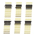 thumbnail image 1 of Nrmrq Offres 36 Pcs Pailles Décoratives Jetables pour Boisson Dessert Motif Musculation Paille en Papier, 1 of 1