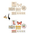 thumbnail image 1 of Ramiter Spring DIY Tiered Tray Flat Decorations Mini Wood Decor Kitchen Decor Tiered Tray Decor Spring Decor Fresh Flower Market Home Signs For Easter Spring, 1 of 5