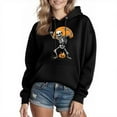 thumbnail image 3 of Drses‌‌ ‌‌‌Unisex Halloween Hoodie - Soft Fleece Pullover with Plush Pockets & Graphic Print, 3 of 5
