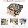 thumbnail image 3 of FORMRS Womens Corduroy Tote Bag Crossbody Shoulder Handbag with Pocket, Colorful Goldfish, 3 of 7