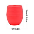 thumbnail image 3 of Mini Colorful Resin Planter Pots, Lightweight Compact Fleshy Plant Containers, Matte Textured Small Plant Vases for Desk Windowsill Indoor Garden Independence Day Greenery Layout Decor, 3 of 6