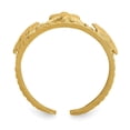 thumbnail image 2 of Diamond2Deal 14K Yellow Gold Starfish Toe Ring for Women, 2 of 7