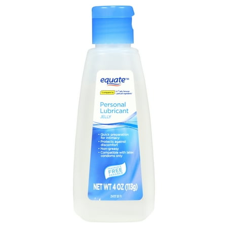Equate Personal Lubricant Jelly, 4 Oz