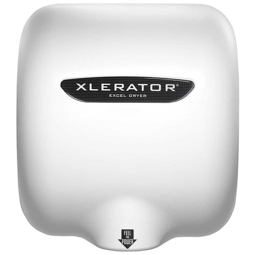 excel dryer xlbwv xlerator hand dryer white bmc cover 208277v