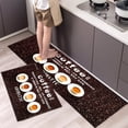 thumbnail image 1 of Kitchen Mat, Modern Minimalist Home Decor Entrance Door Mat, Bathroom Non-slip Washable Carpet-week, 1 of 2