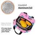 thumbnail image 3 of Vibrant Secret Door Art Lunch Bag Insulated Lunch Box Work Gym Leakproof for Adults and Teens, 3 of 6