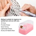 thumbnail image 4 of 2 In 1 Nail Drill Bits Holder Nail Drill Bits Cleanser,  Stand Display Storage, Portable Design For Manicure Tools Drill Bits Stand Display Storage Box, 4 of 8