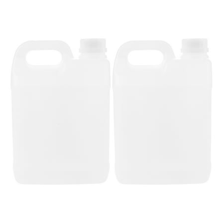 COMPUKAS Water Container Beverage Jug Rectangular 2Pcs 9.04x5.70x3.34in