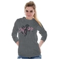 thumbnail image 4 of Hit Me Cupid Romantic Valentines Day Women's Long Sleeve T Shirt Brisco Brands L, 4 of 6