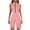 Pink, variant on Valentine's Day SEMPAI Women's High Neck Zipper Jumpsuit Color Jumpsuit Shorts Tight Jumpsuit Clearance