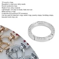 thumbnail image 4 of 10 Pcs Anneaux de Ressort, Rond Clip Ressort Porte-Clés Boucle Élasticité Métal Ressort Mousqueton Clip Sac à Main de Remplacement Sac à Bandoulière Chaîne Anneaux Clip pour Bricolage, 4 of 8