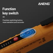 ANENG VD802 Non-contact AC Voltage Detector Tester Meter 12V-1000v Pen Style Electric Indicator LED Outlet Wit Yellow