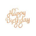 thumbnail image 1 of Bewildely 10 piezas de adornos para cupcakes, tarjeta de inserción para decoración de bebés, accesorios de boda, letrero para fiesta, decoración de Decoración del hogar Dorado champagne Bewildely HA062285-13B, 1 of 6