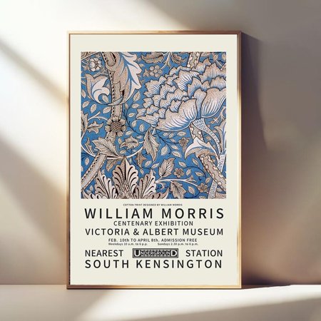 William Morris Wall Art Prints Art Nouveau Decor Vintage Prints Gardens Print Vintage Wall Art Floral Art S UNFRAMED PAPER POSTER Home Decor Vintage Gift Living Room Dercor