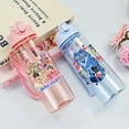 thumbnail image 2 of Water Bottle with Straw Kawaii Water Bottles Kids Summer Casuals Sports Water Cup Children Birthday Gifts, 2 of 5
