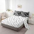 thumbnail image 6 of Feelyou Grey Game Controller Twin Bedding Sets 7-Piece, Fashion Camo Abstract Bedding Comforter Set, Cartoon Gamepad Theme Reversible Sheet Sets, Ultra Soft Bedroom Decor, 6 of 9