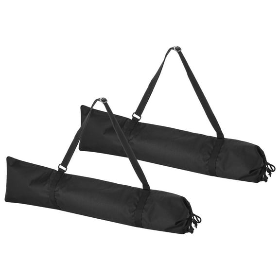 Uxcell 29.53"x7.09" Tripod Carrying Case, 2Pcs Nylon Padded Tripod Bag with Handles for Light Stands Tripod Photography Accessories, Black