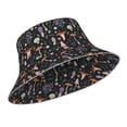 thumbnail image 2 of Kdxio Reflective Bucket Hat - Mushrooms Print Bucket Hat for Men,Women, 2 of 9
