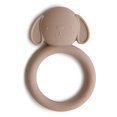 thumbnail image 2 of mushie Silicone Baby Teether Toy | Dog, 2 of 15